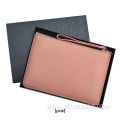 Wholesale Custom Logo Design Women Zip Clutch Bag